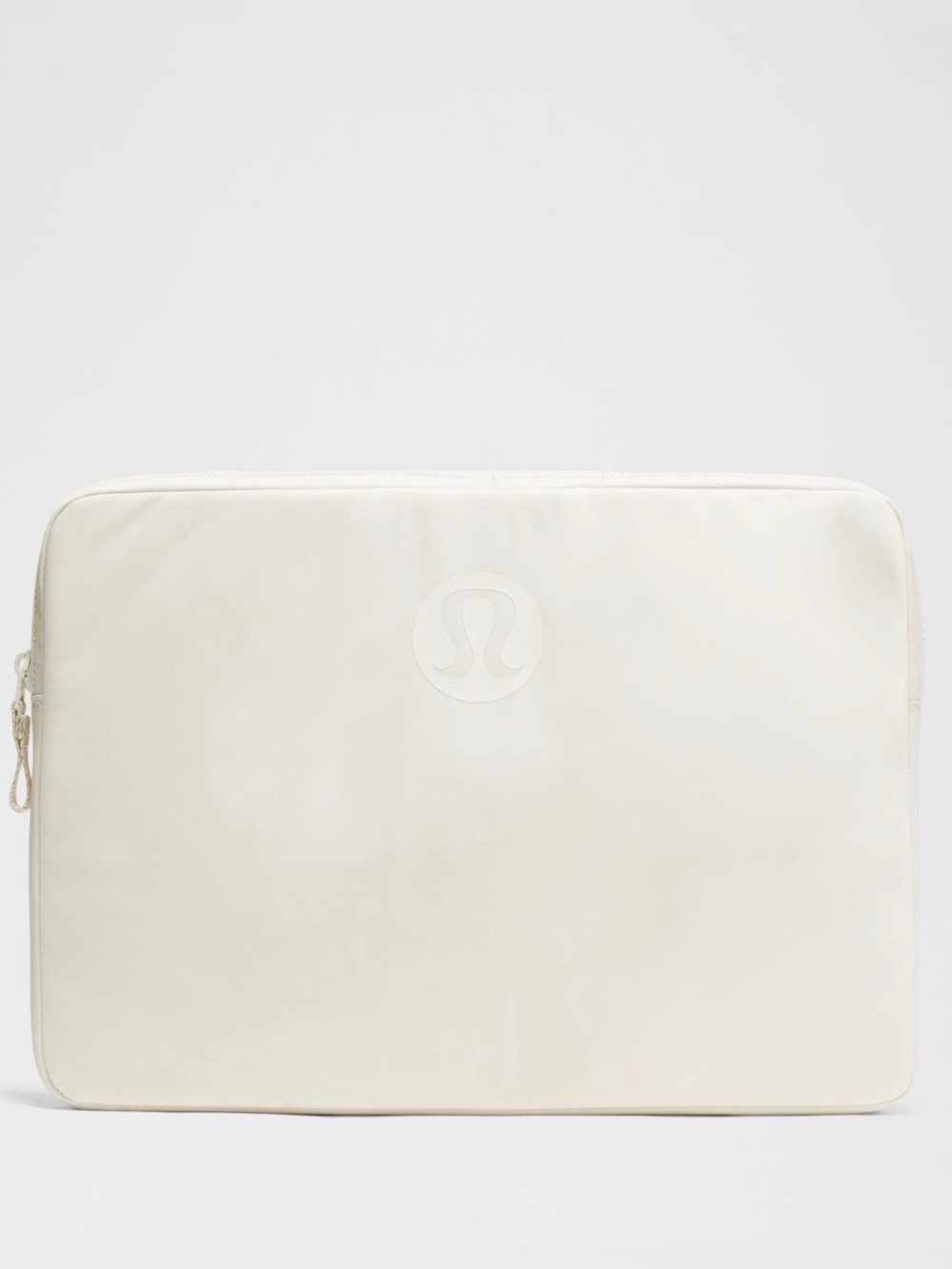 🆕 LULULEMON New Crew Laptop Sleeve Light Ivory NWT